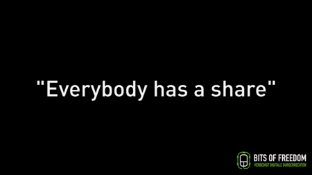 Everybody has a share