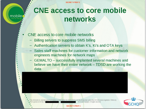 The Intercept - CNE Access to Core Mobile Networks